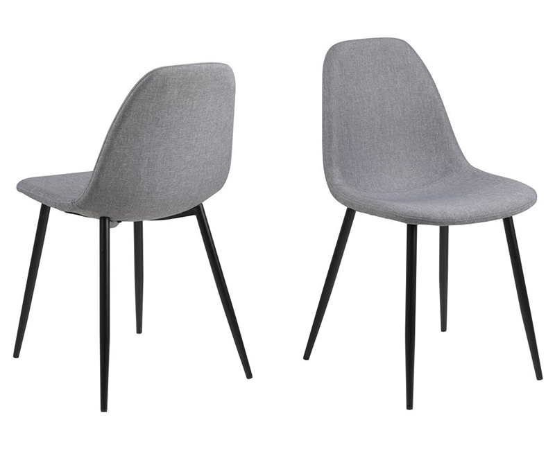 Wilma grey dining chair