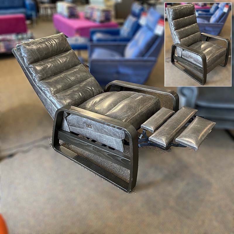Elton leather recliner
